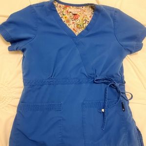 Koi Scrub Top